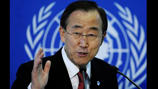 Exhorta Secretario general de ONU a cese el fuego duradero en Gaza